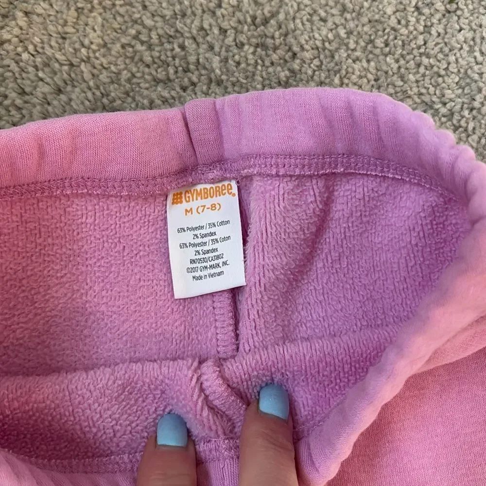 Gymboree Fleece Girls Pants Size M 7/8